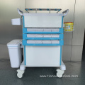 Hospital Steel ABS Convenient Medicine Trolley